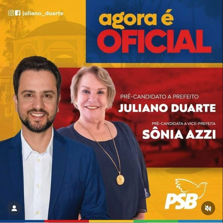 Juliano Duarte confirma Sônia Azzi como candidata a vice-prefeita ...